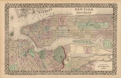 New York City and Brooklyn