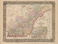 Map of Quebec