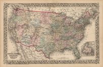 Map of the United States and Territories