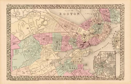 Plan Of Boston