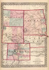 County Map of Colorado