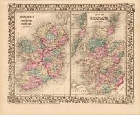 Ireland in Provinces and Counties - County Map of Scotland - Shetland Islands