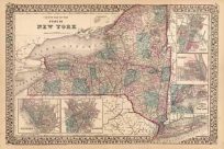 County Map of the State of New York