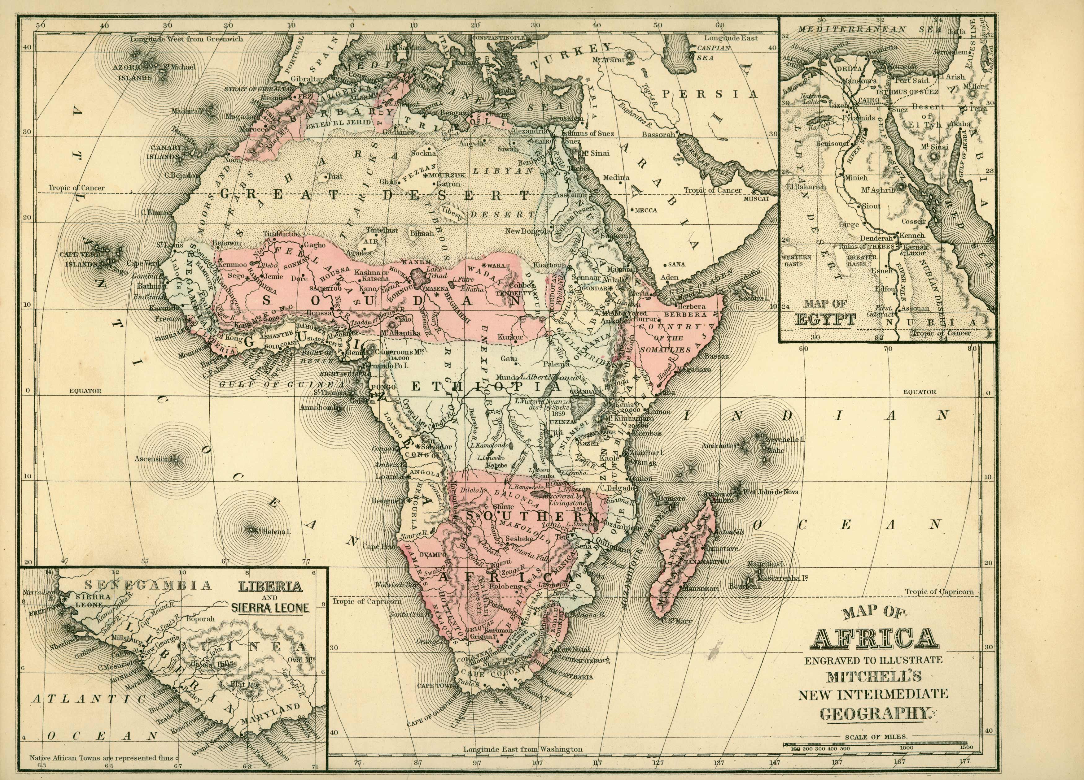 Map of Africa
