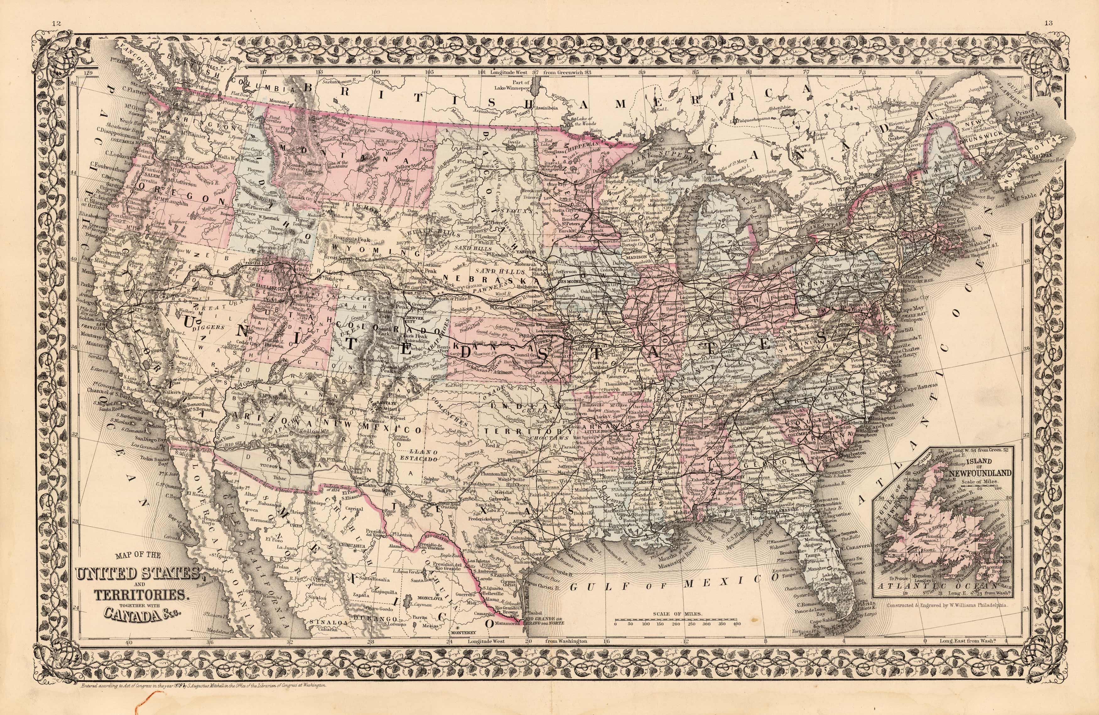 Map of the United States Map of the United States