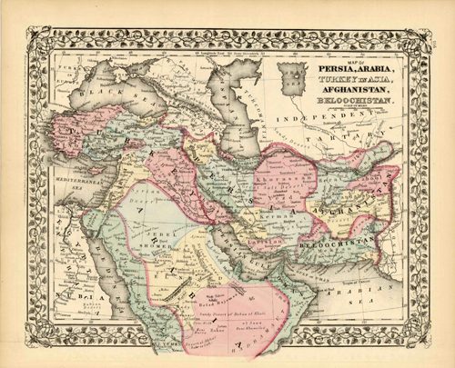 Map of Persia