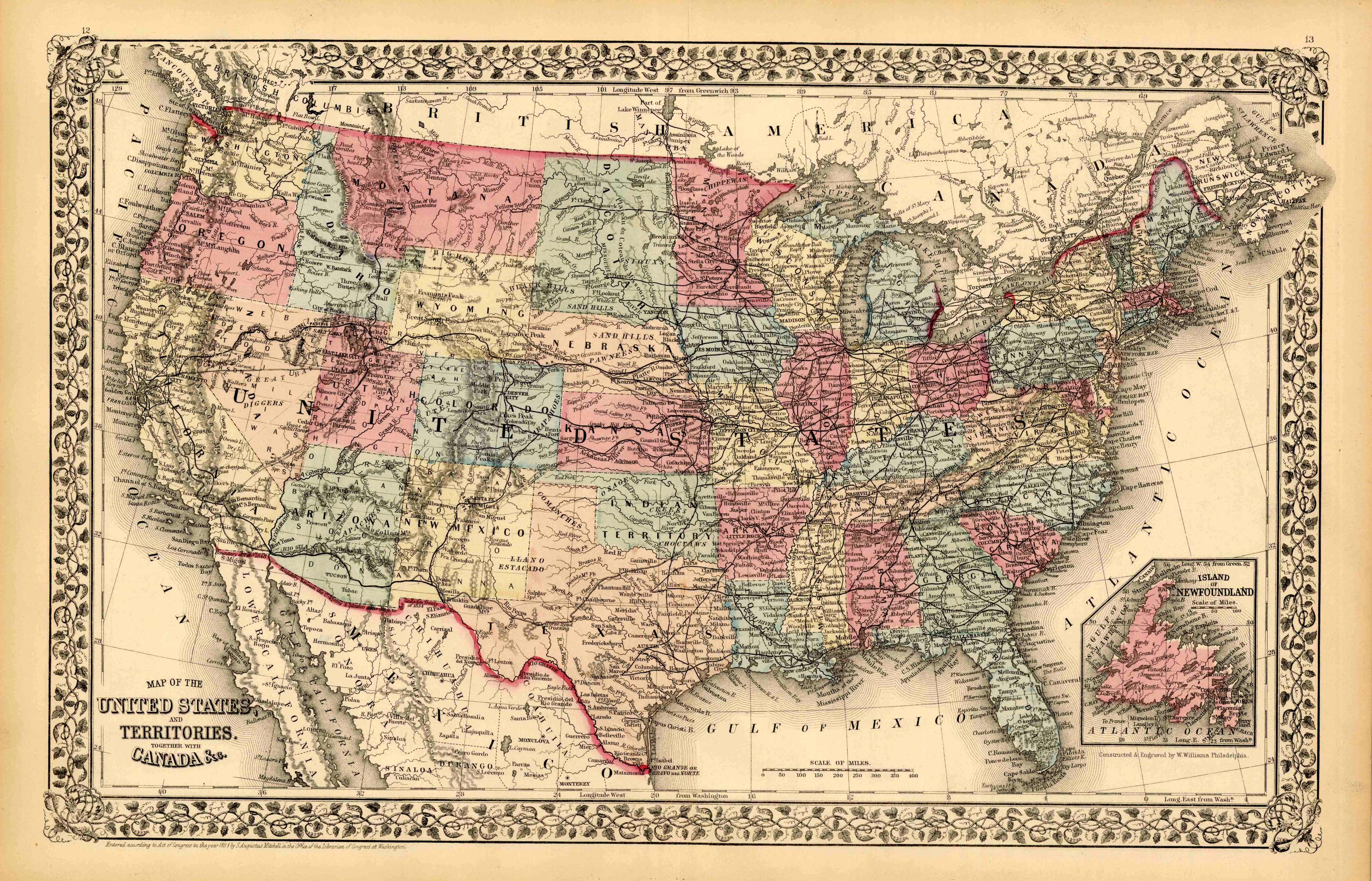 Map of the United States