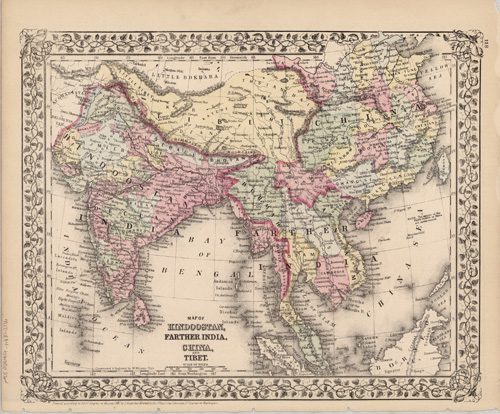 Map of Hindoostan