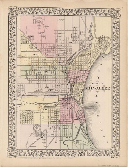 Plan of Milwaukee