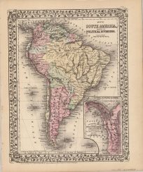 Map of South America