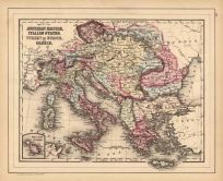 Map of Austrian Empire