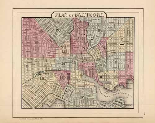 Plan of Baltimore