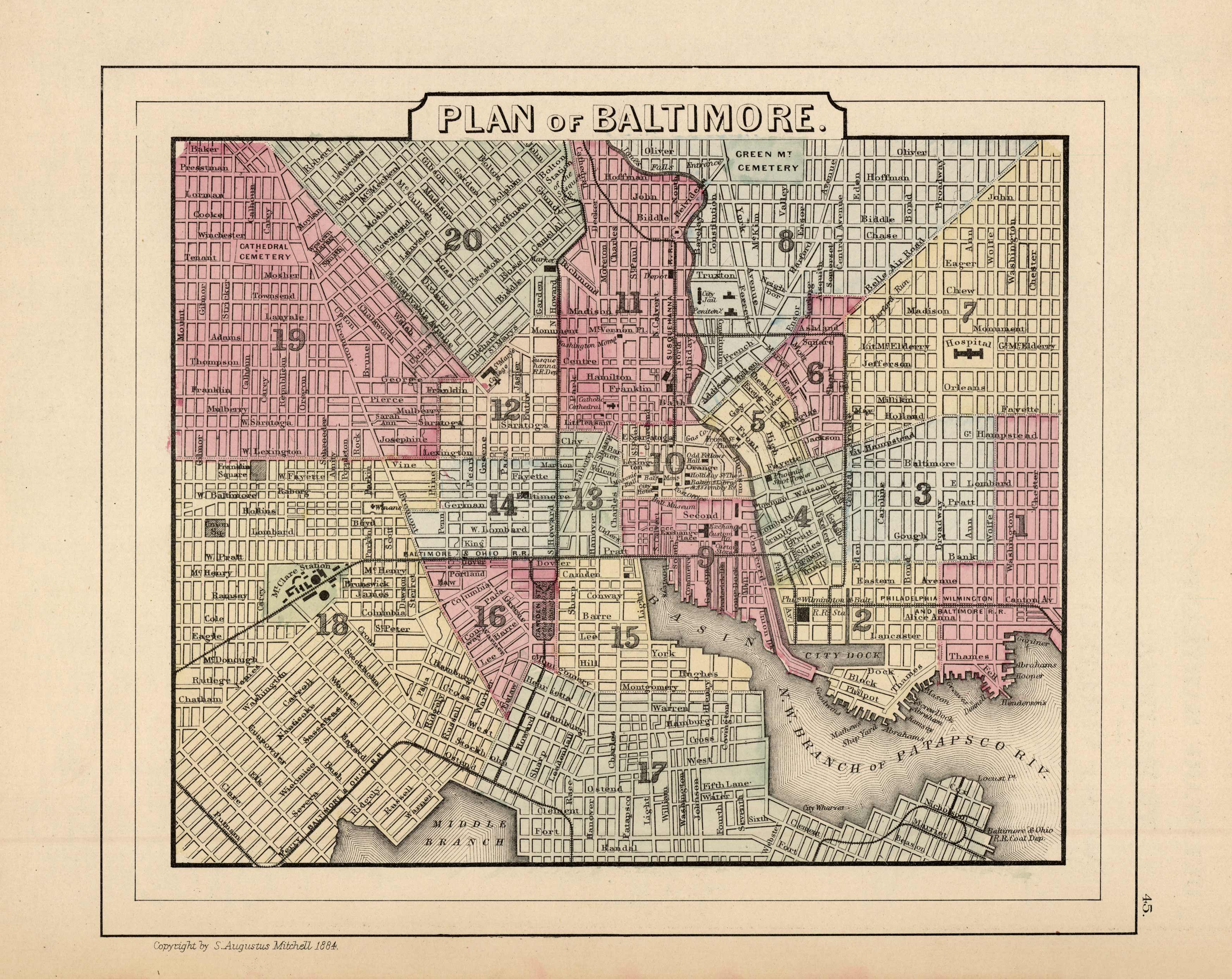 Plan of Baltimore