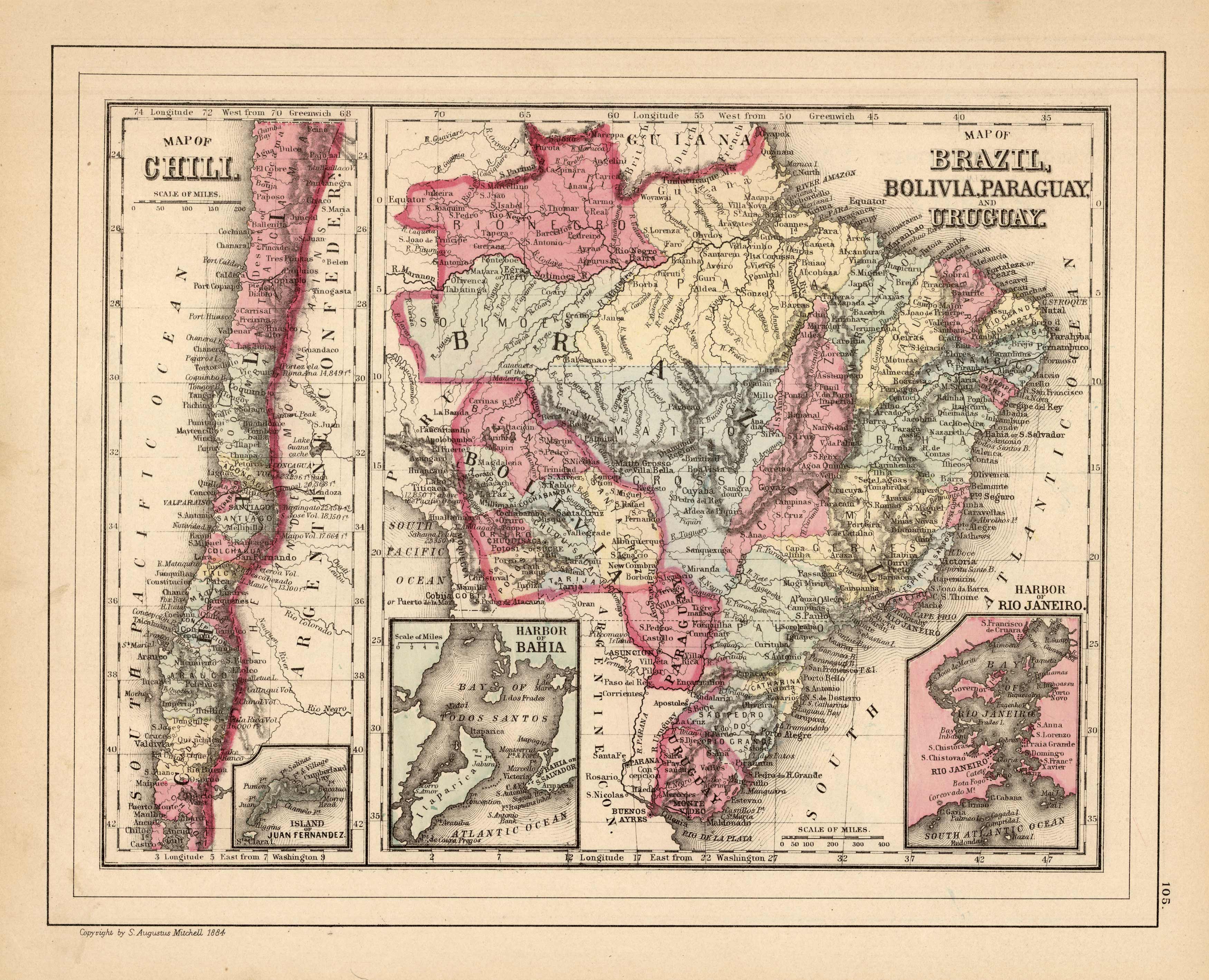 Map of Brazil