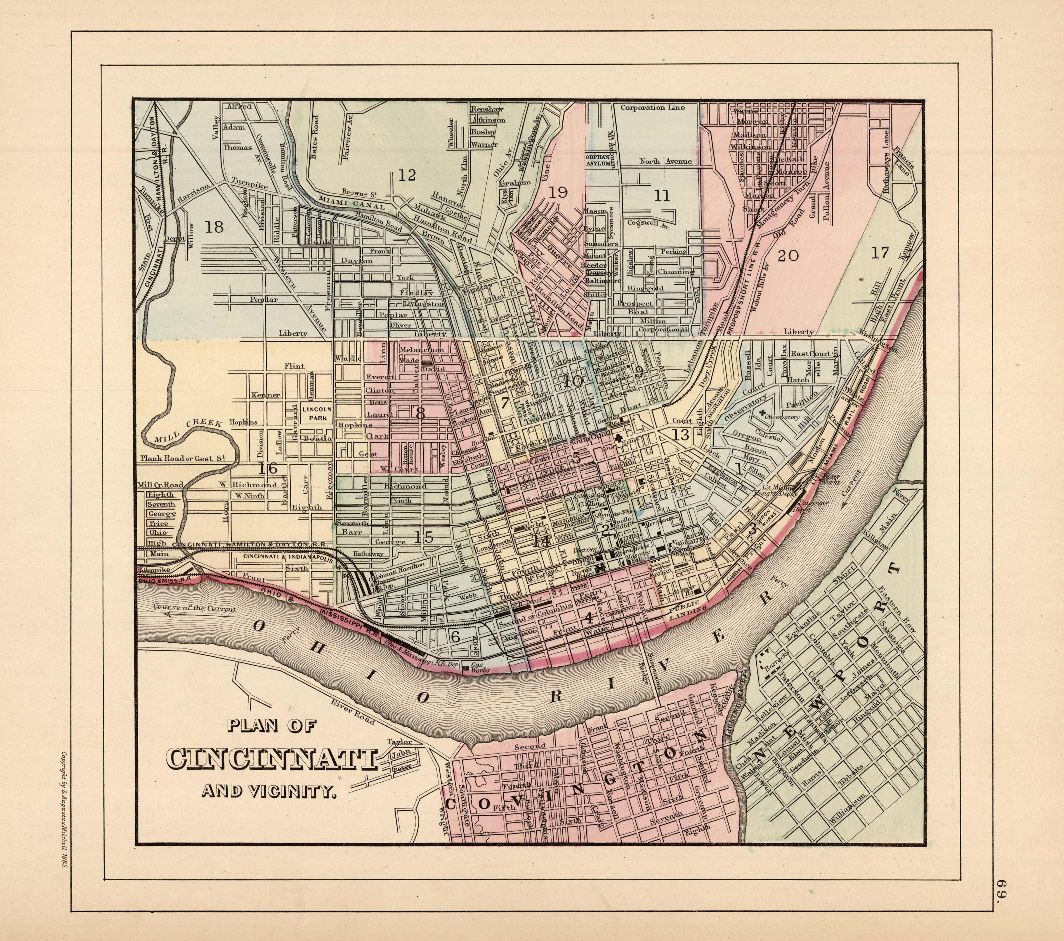 Plan of Cincinnati and Vicinity