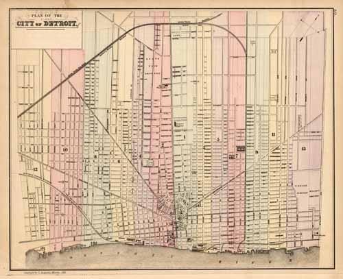 Plan of the City of Detroit