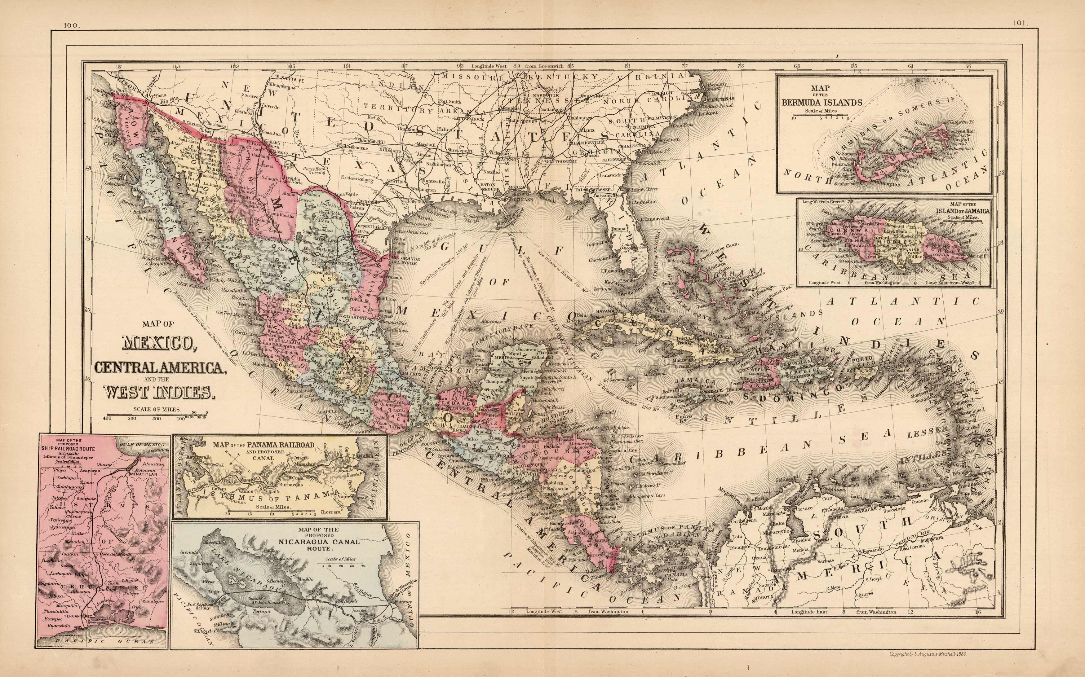 Map of Mexico Map of Mexico