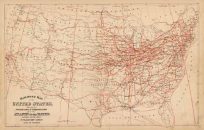 Railroad Map of the United States