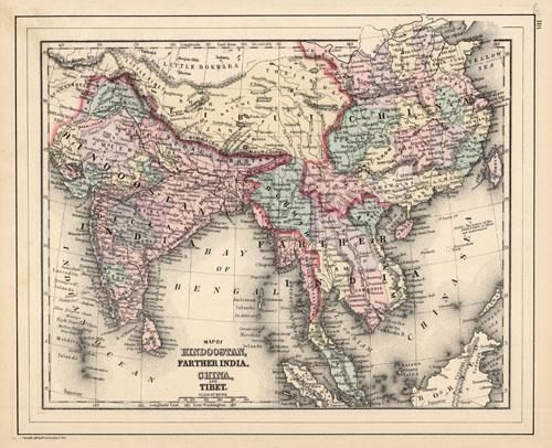 Map of Hindoostan