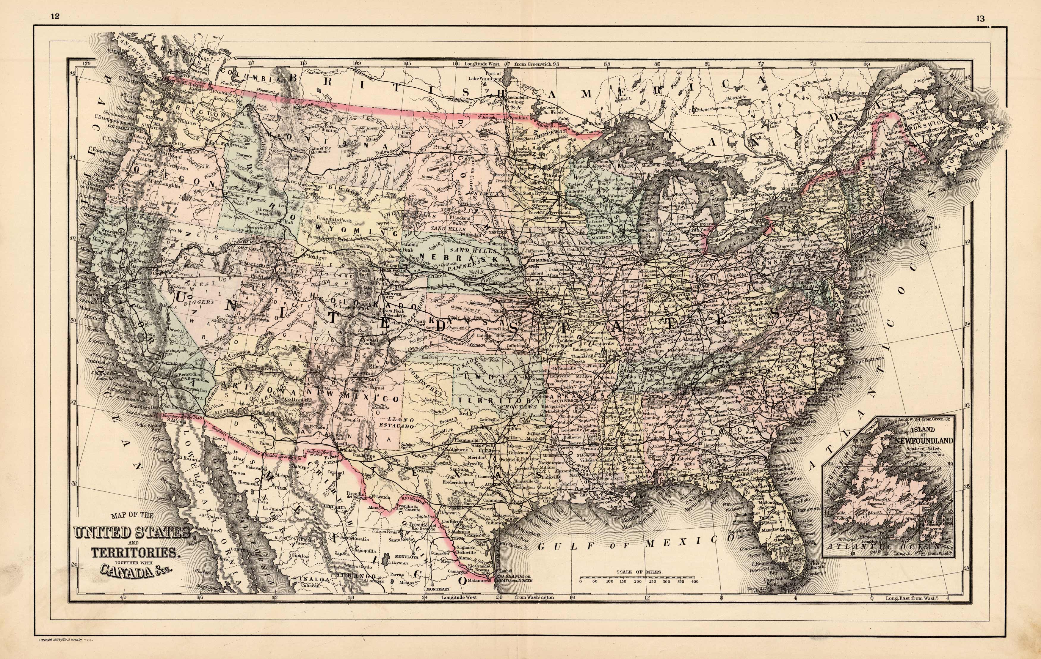 Map of the United States