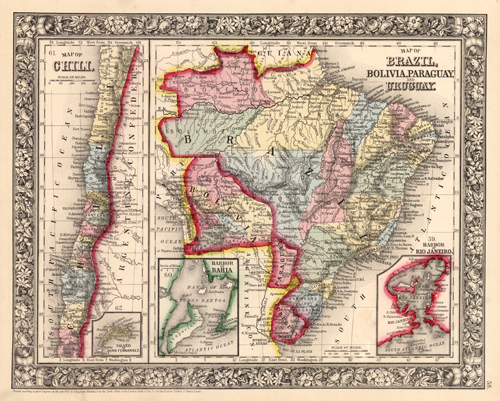 Map of Brazil
