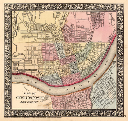 Plan of Cincinnati and Vicinity