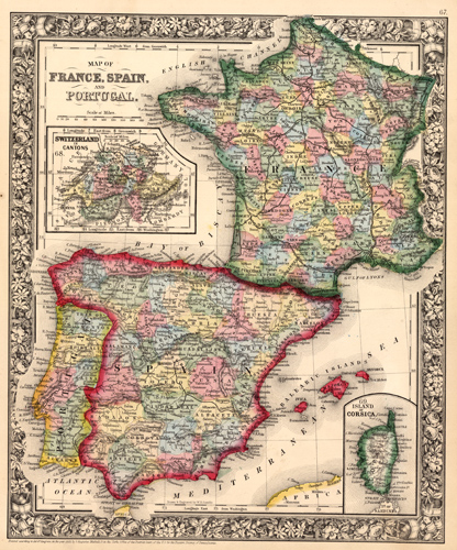 Map of France