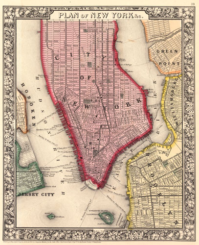 Plan of New York City