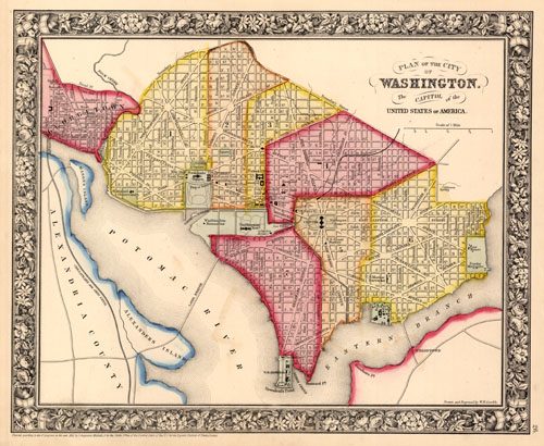 Plan of the City of Washington