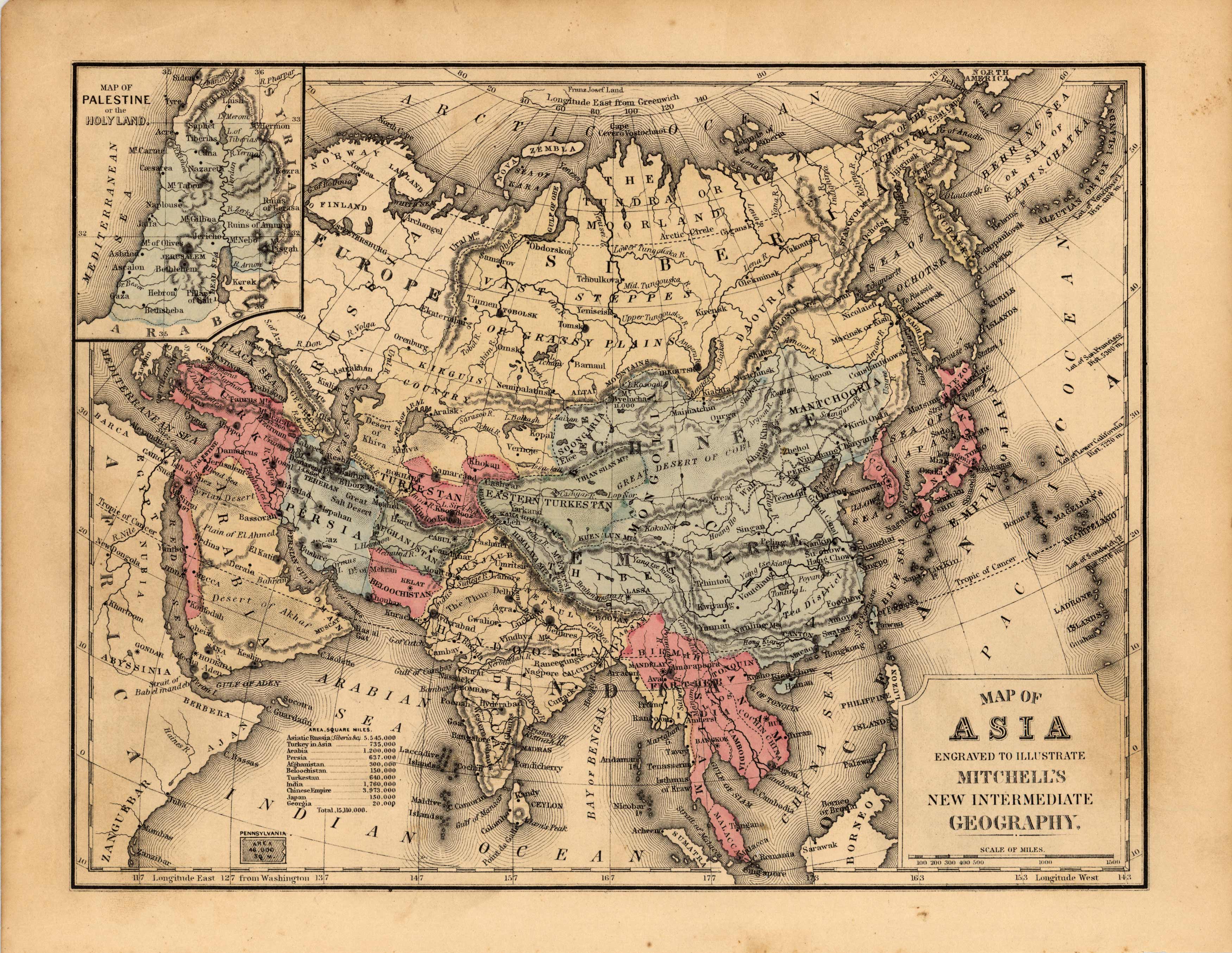 Map of Asia Map of Asia