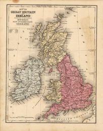 Map of Great Britain and Ireland