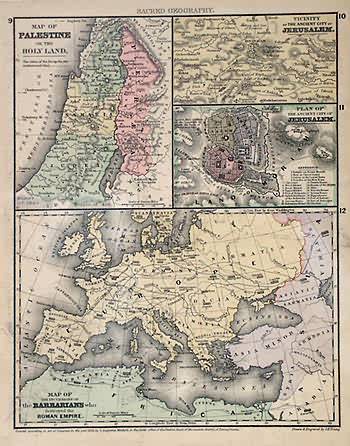 Four Maps of the Holy Land Four Maps of the Holy Land