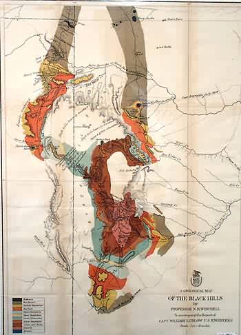 A Geological Map of the Black Hills