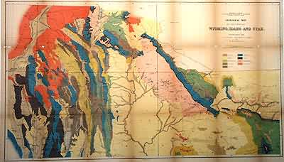 Geological Map of Portions of Wyoming