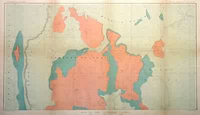 The Grand Canyon District - Map of the Uinkaret Plateau (North Half)