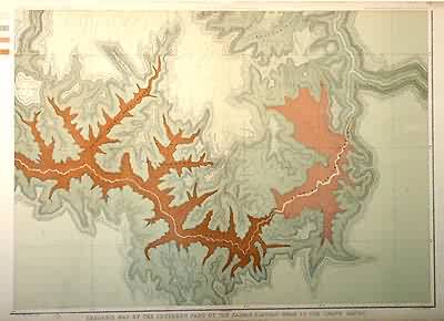 Geological Map of the Southern Part of the Kaibab Plateau-Head of the Grand Canyon