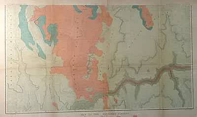 Geological Map of the Grand Canyon -Map of the Uinkaret Plateau (South Half)