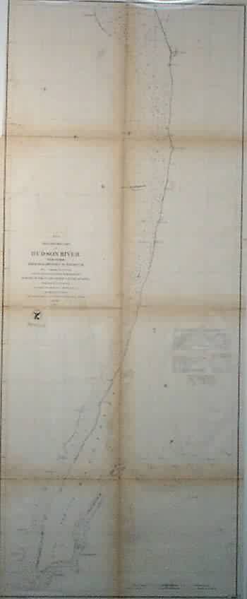 Preliminary Chart of the Hudson River -From Tellers Point to the Mouth'