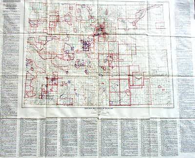 Geological Map Index of Colorado