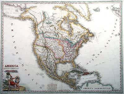 America Settentrionale o Colombia