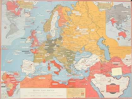 Dated Events World War Map