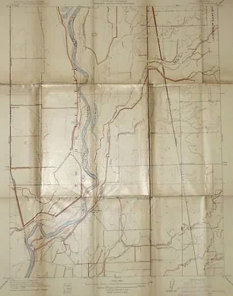 Topography State of California U.S Geological Survey Nicolaus Quadrangle(Sacramento)