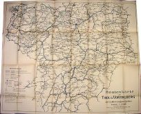 J. G. Thoniï¿½s Routen-Karte von Tirol u. Vorarlberg