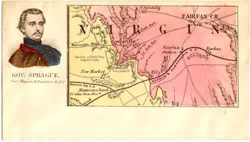 Virginia civil war envelope