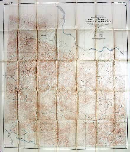 Reconnaissance Map of Circle Quadrangle Reconnaissance Map of Circle Quadrangle