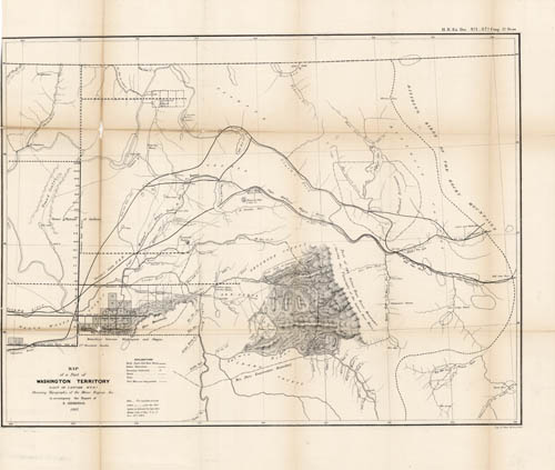 Map of a Part of Washington Territory