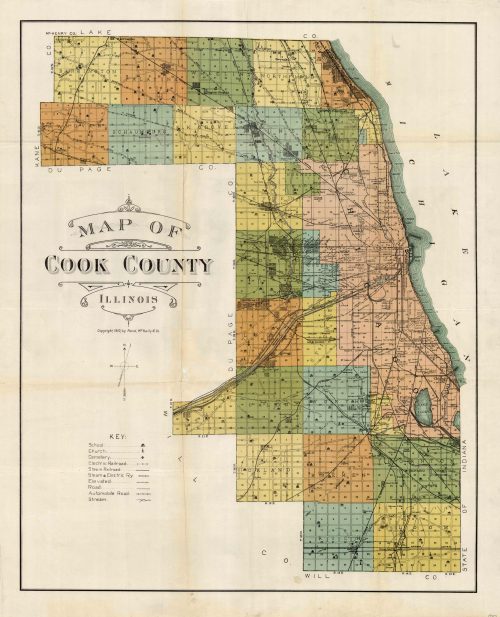Map of Cook County