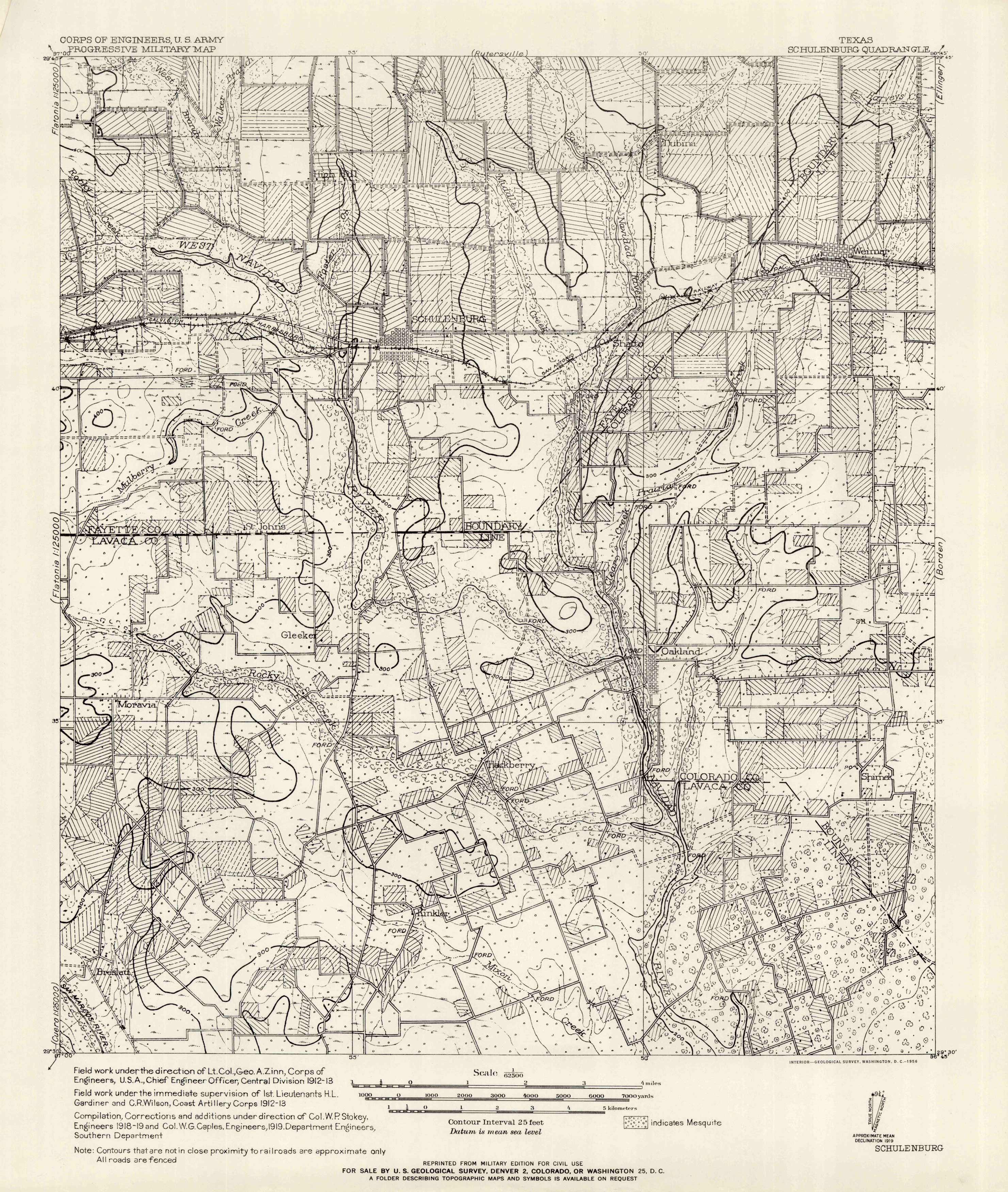 SCHULENBURG QUADRANGLE