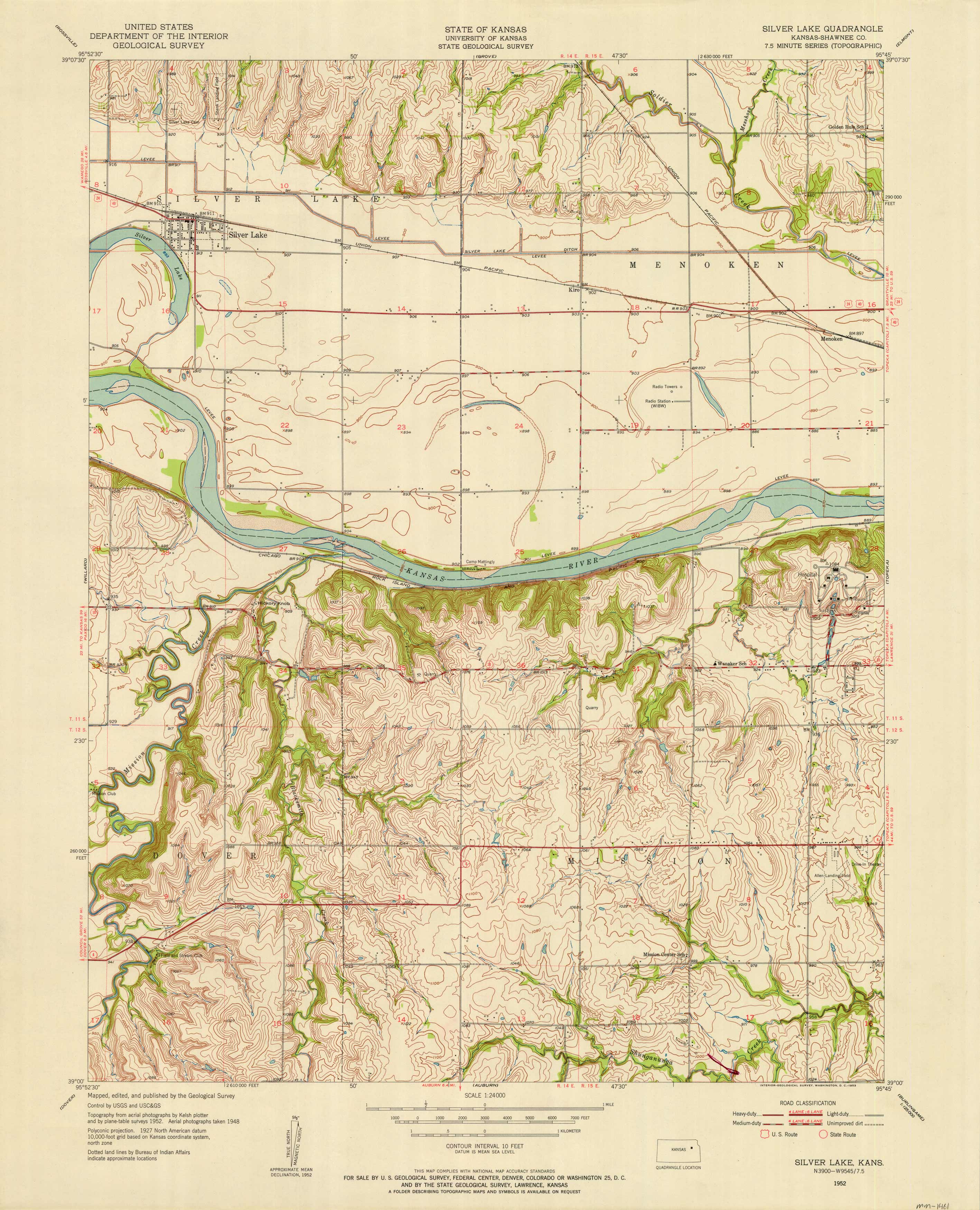 Silver Lake Quadrangle