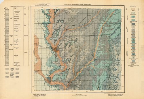 Reconnaissance Geologic Map of Cowley County